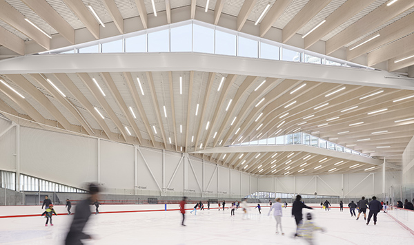 ice rink interior